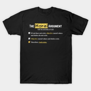 The Moral Argument T-Shirt